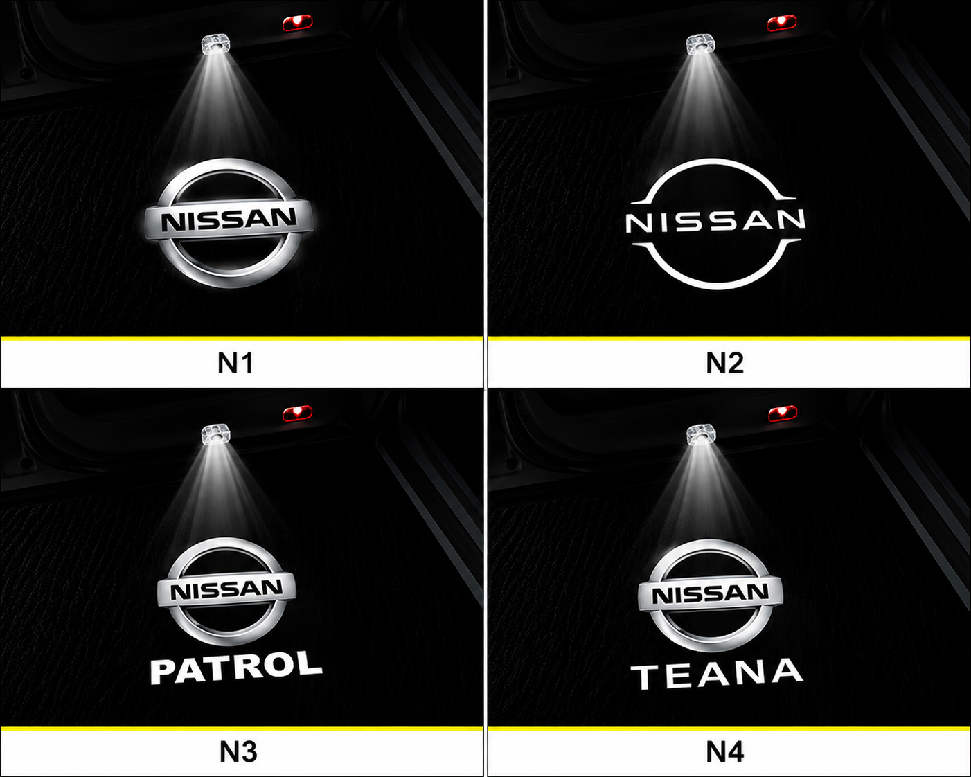 Nissan LED Welcome Projector Lights