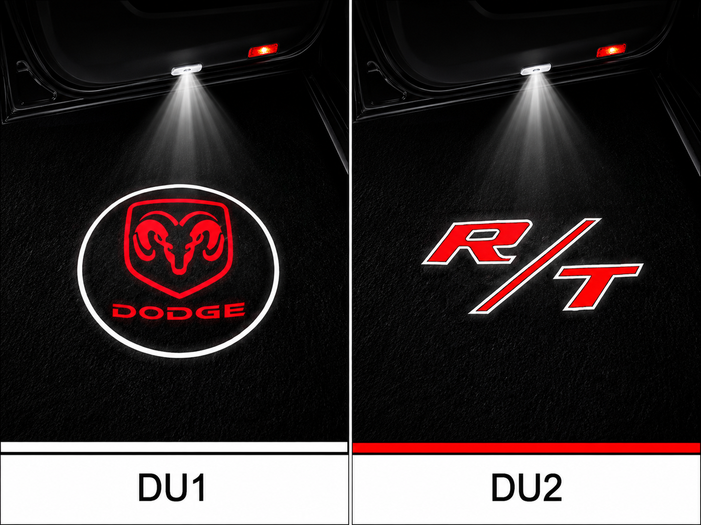 Dodge LED Welcome Projector Lights
