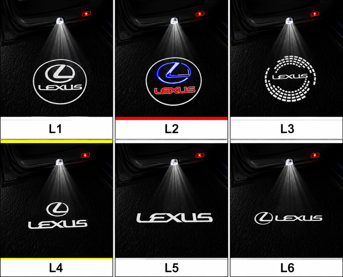 Lexus LED Welcome Projector Lights