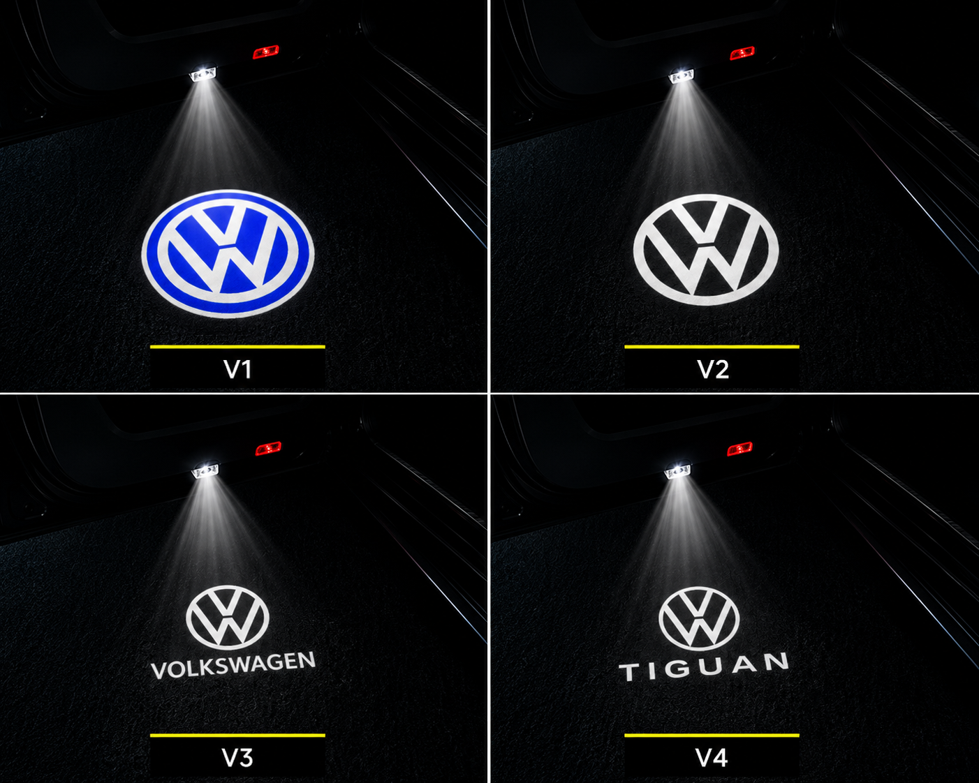 Volkswagen LED Welcome Projector Lights