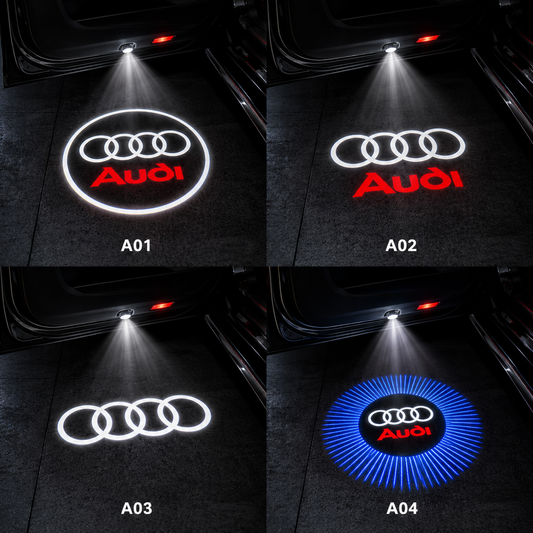 Audi LED Welcome Projector Lights