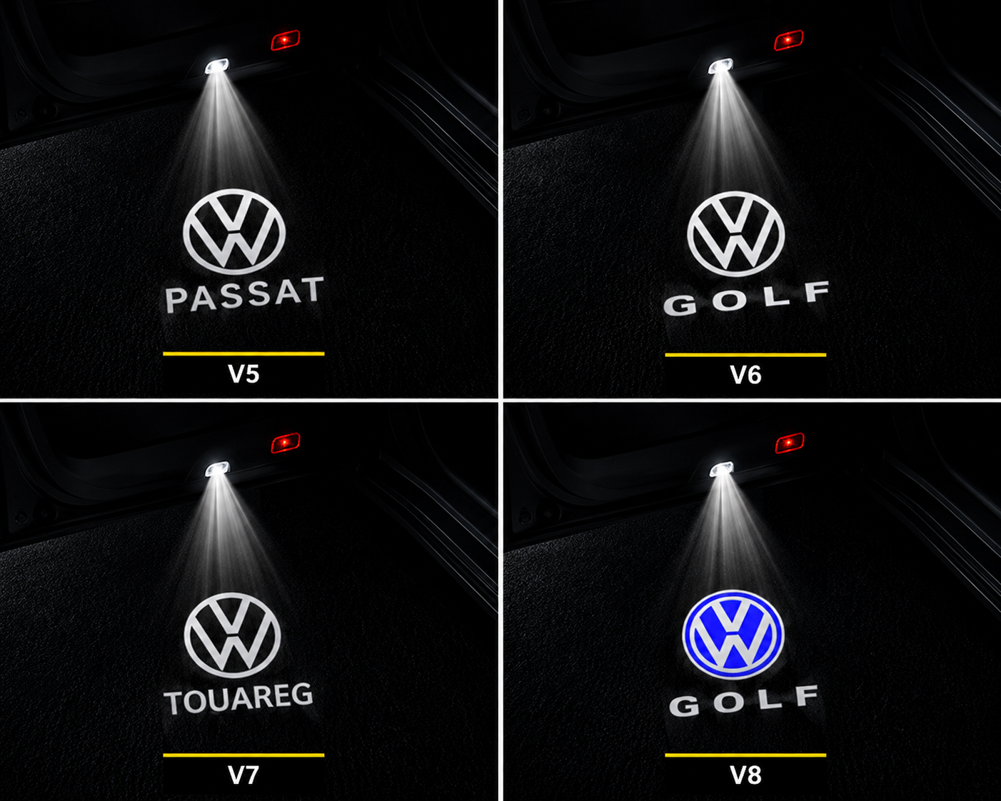 Volkswagen LED Welcome Projector Lights