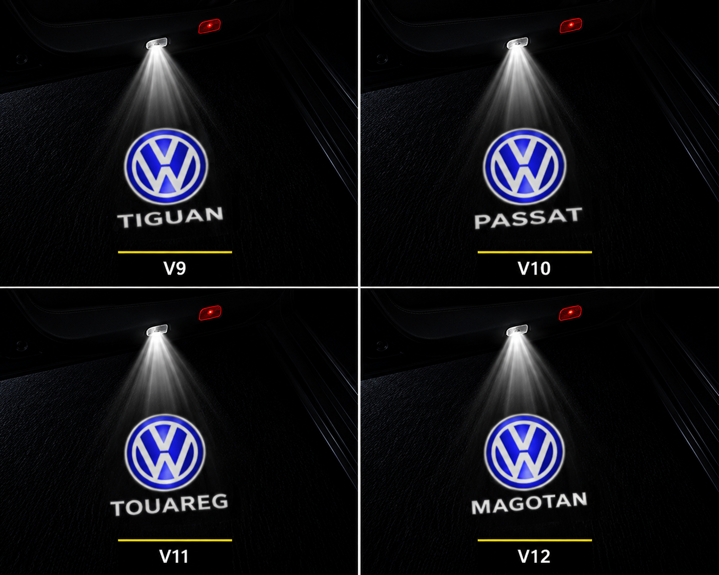 Volkswagen LED Welcome Projector Lights