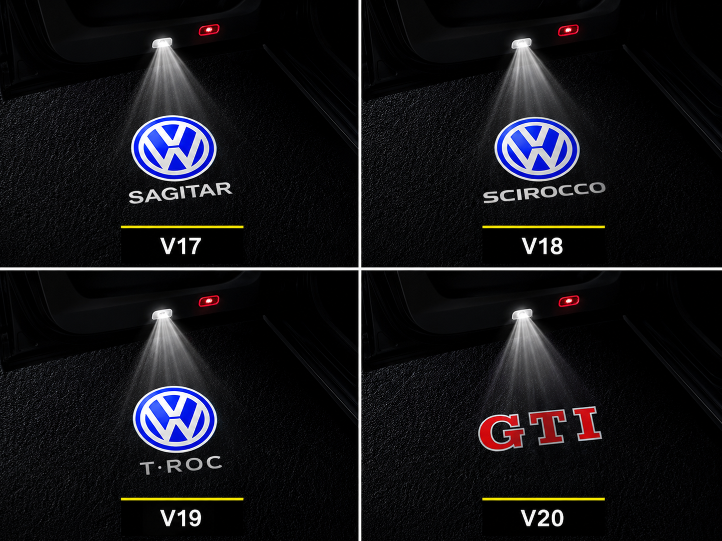Volkswagen LED Welcome Projector Lights