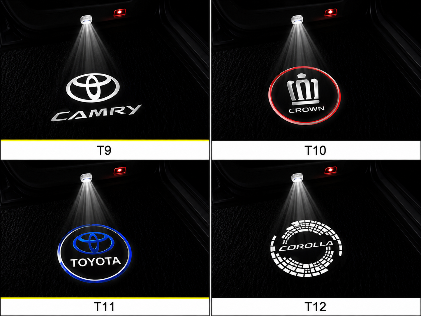 Toyota LED Welcome Projector Lights