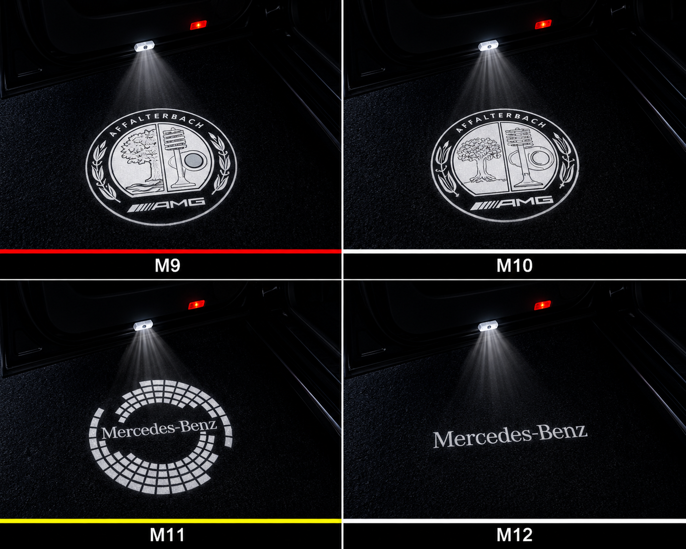 Mercedes-Benz LED Welcome Projector Lights