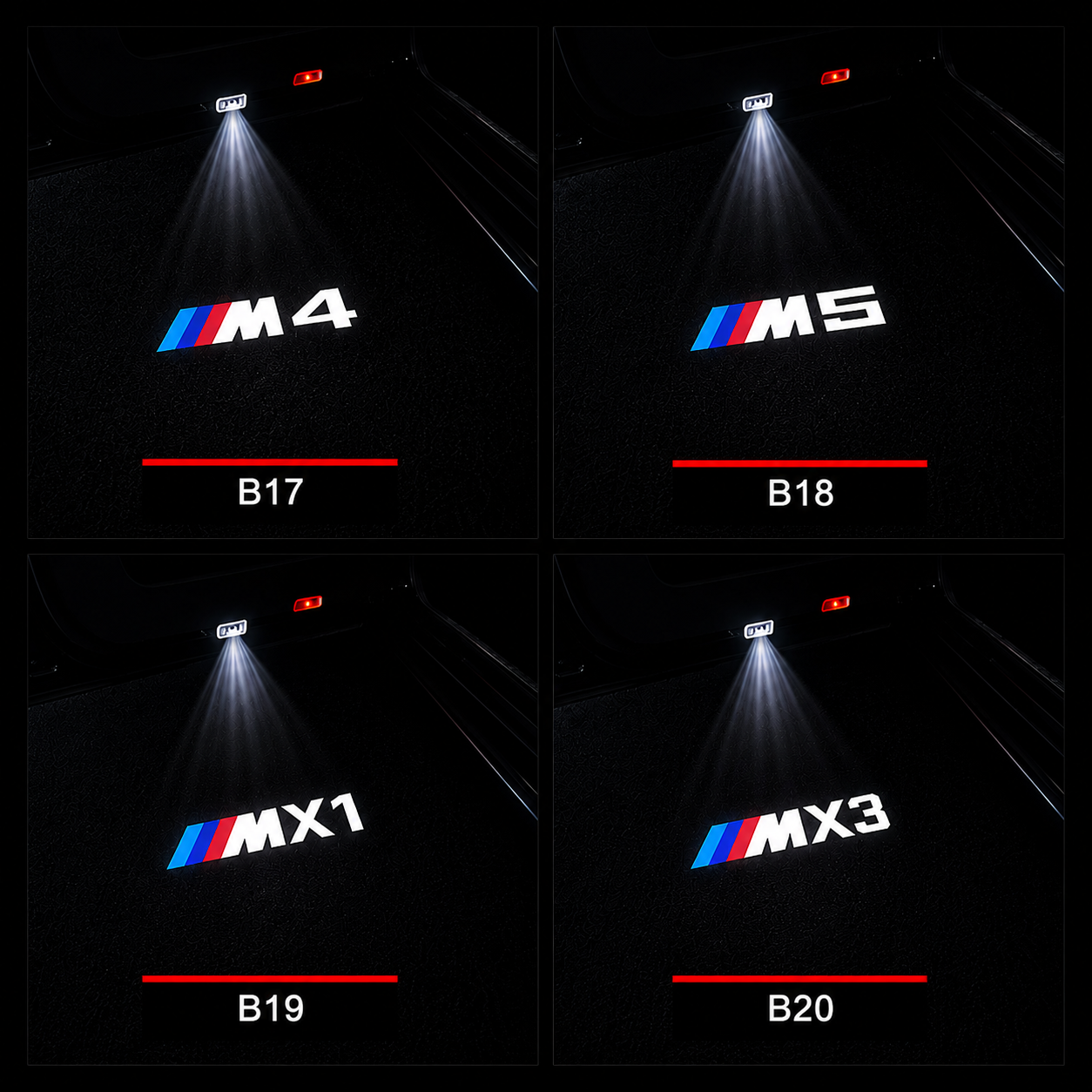 BMW LED Welcome Projector Lights