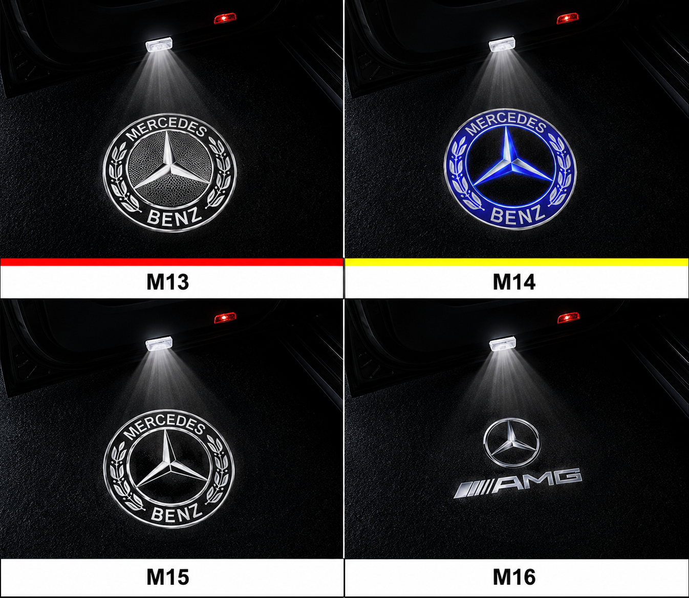 Mercedes-Benz LED Welcome Projector Lights
