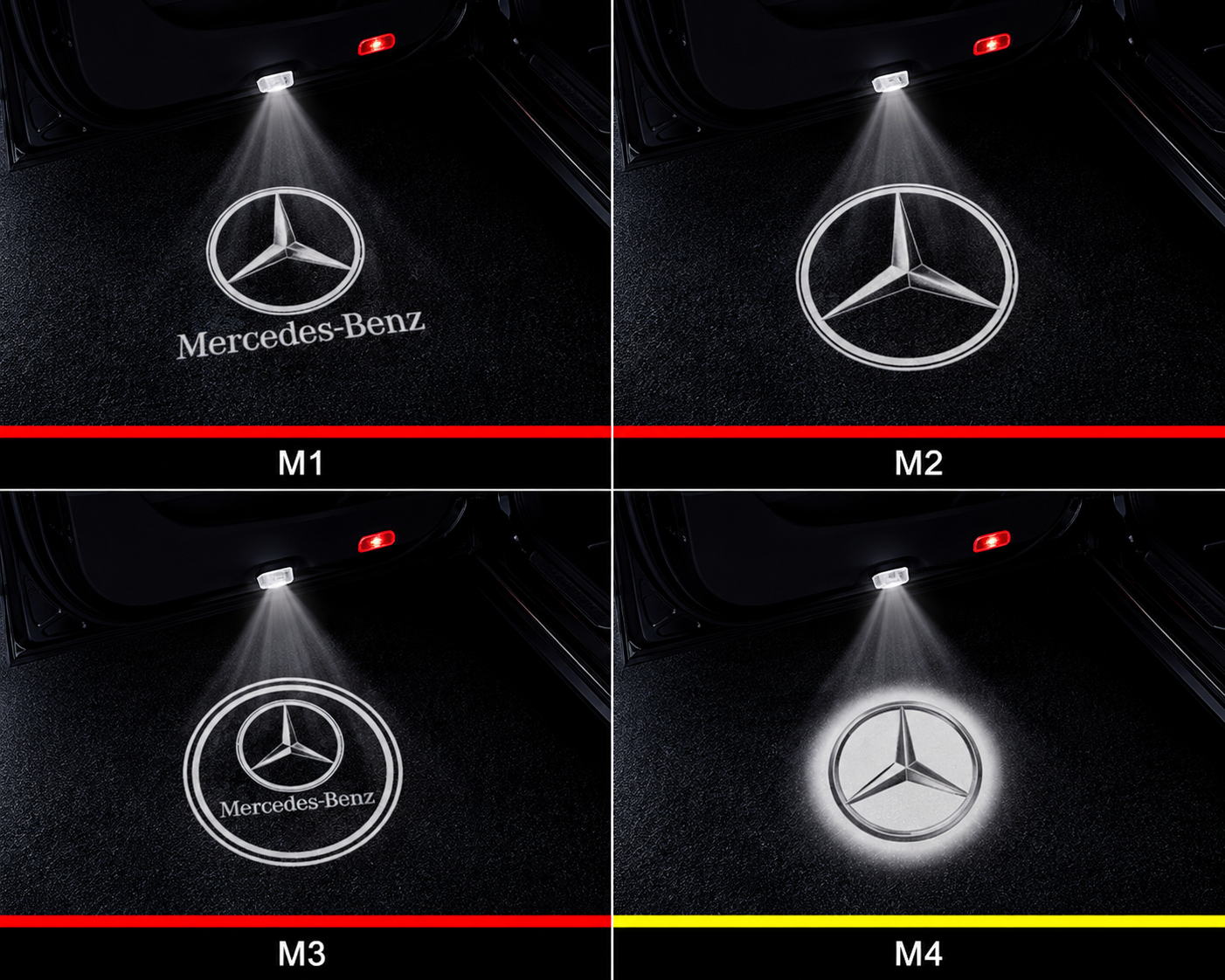 Mercedes-Benz LED Welcome Projector Lights
