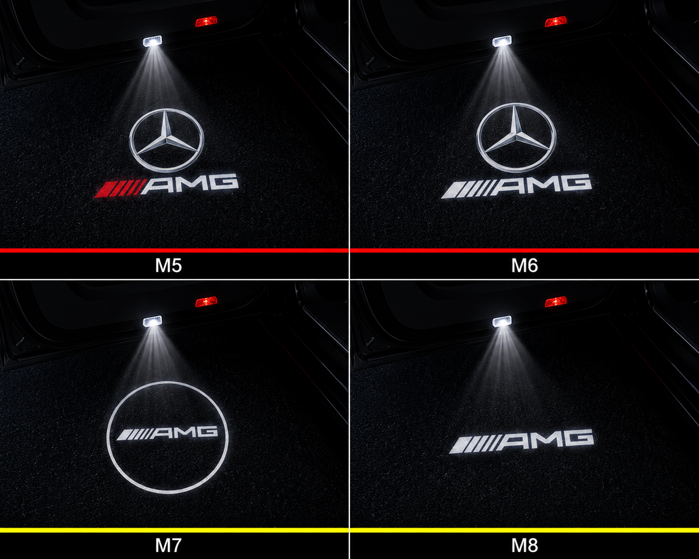 Mercedes-Benz LED Welcome Projector Lights